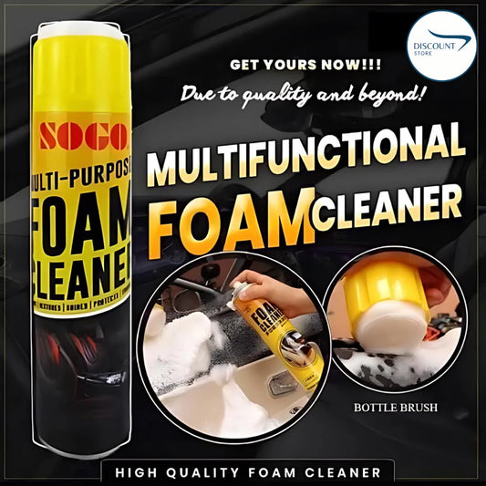 Foam Cleaning Spray 525ml for Fabric , Leather Car Seats, Sofas, Rugs & Household Surface