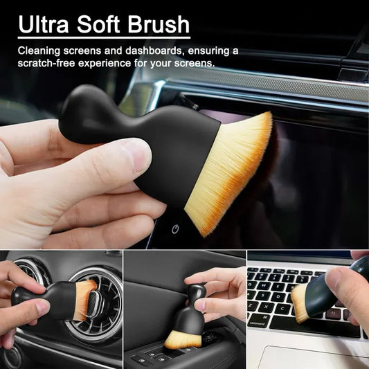 Car cleaning mini brush