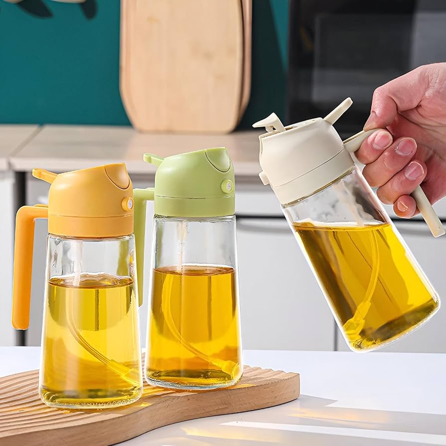 2 in 1 Oil Spray Bottle